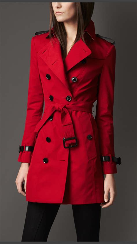 r ed burberry trench coat ali express|Results for burberry trench women .